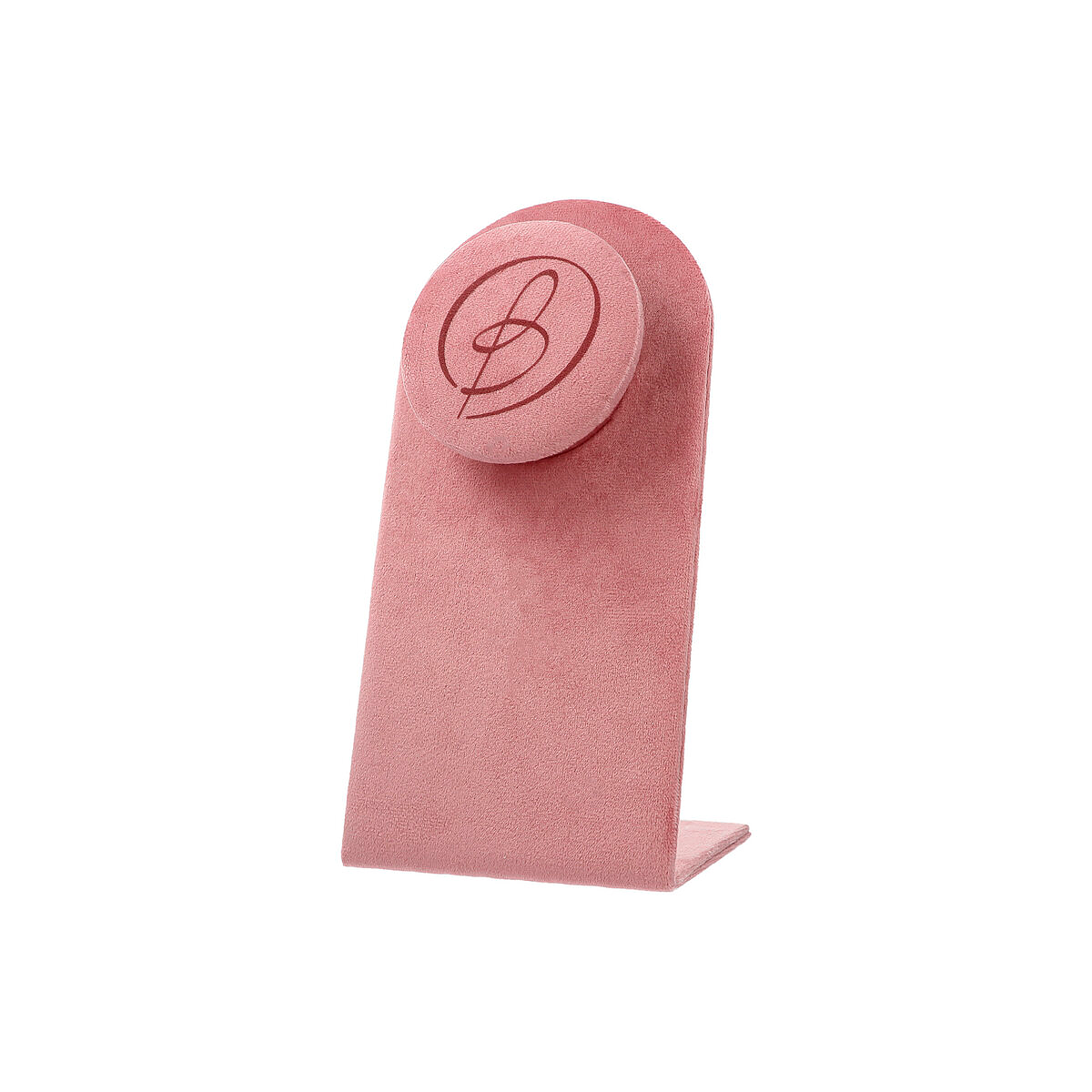 FLAT PINK NECKLACE HOLDER LOW