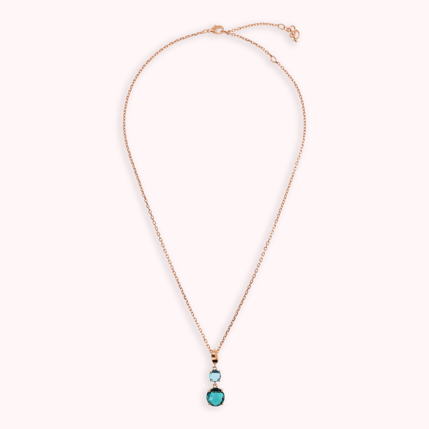 Collana con Pendente in Prisma Gem Tonde Graduate