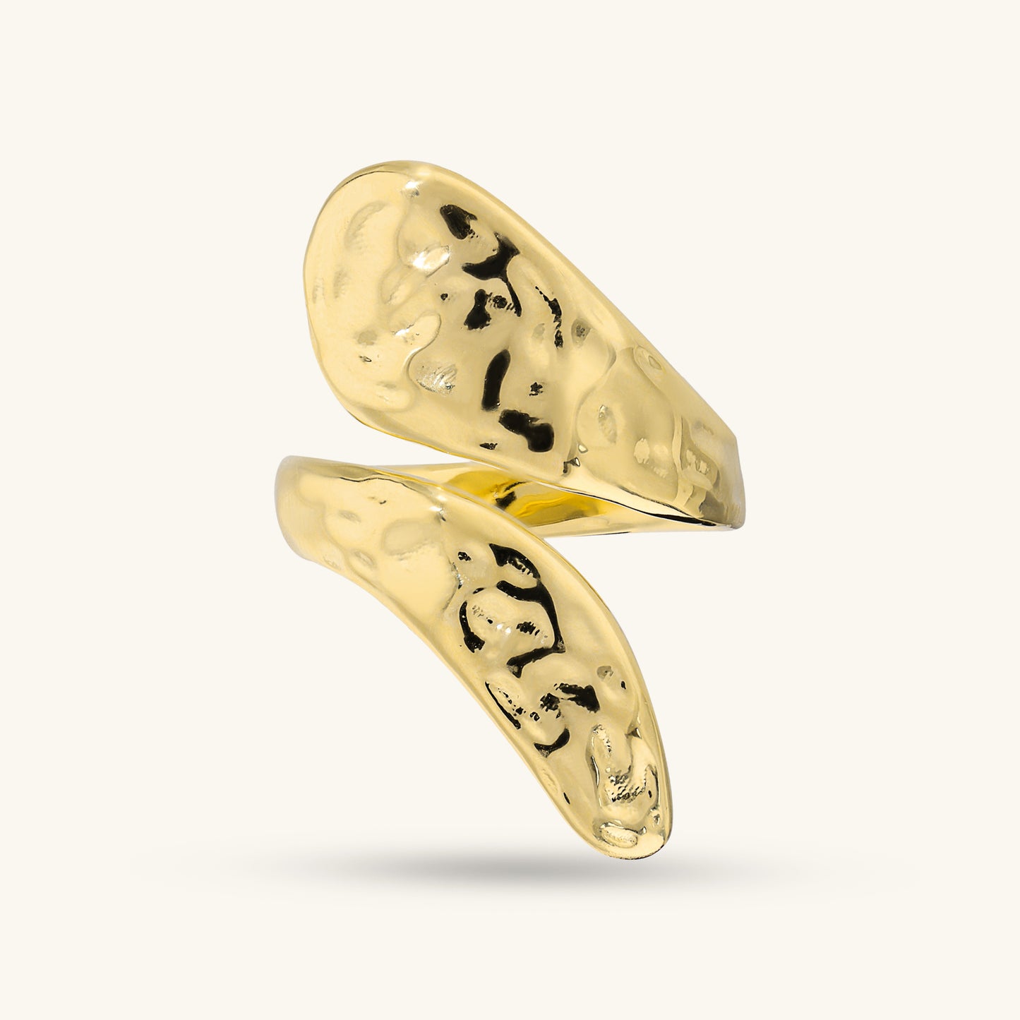 Bague Martelée Contrarié