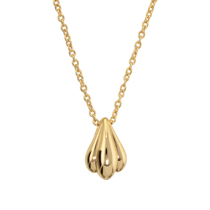 Collana Catena Rolo con Ciondolo Conchiglia