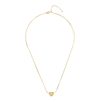 Collana Girocollo Catena Veneziana con Ciondolo Cuore