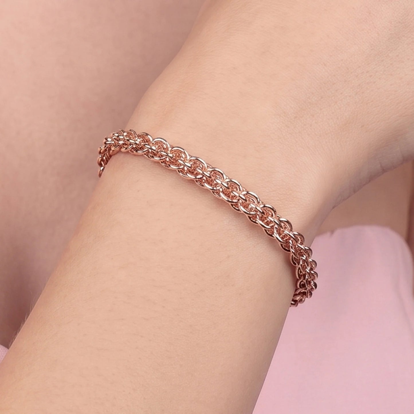Bracciale Maglia Cestina