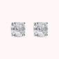 Orecchini a Lobo con Cubic Zirconia 8*8mm Placcati Oro 18Kt