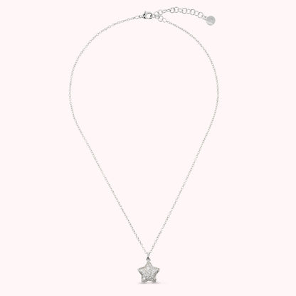 Collana con Pendente Stella in Pavè di Cubic Zirconia