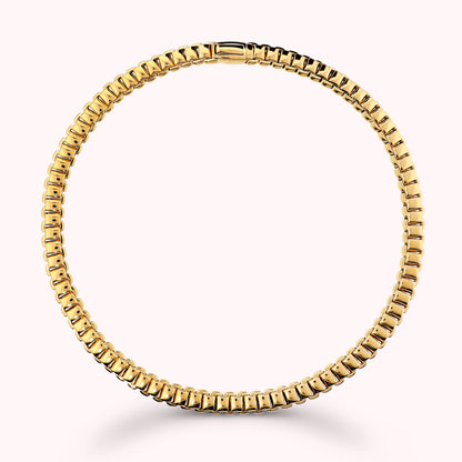 Collana Maxi Maglia Veneziana Placcata Oro 18Kt