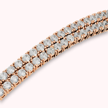 Collana Choker Tennis Memory con Cubic Zirconia