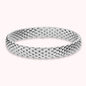 Bracciale Tubolare Mesh Elastico Placcato Oro 18Kt
