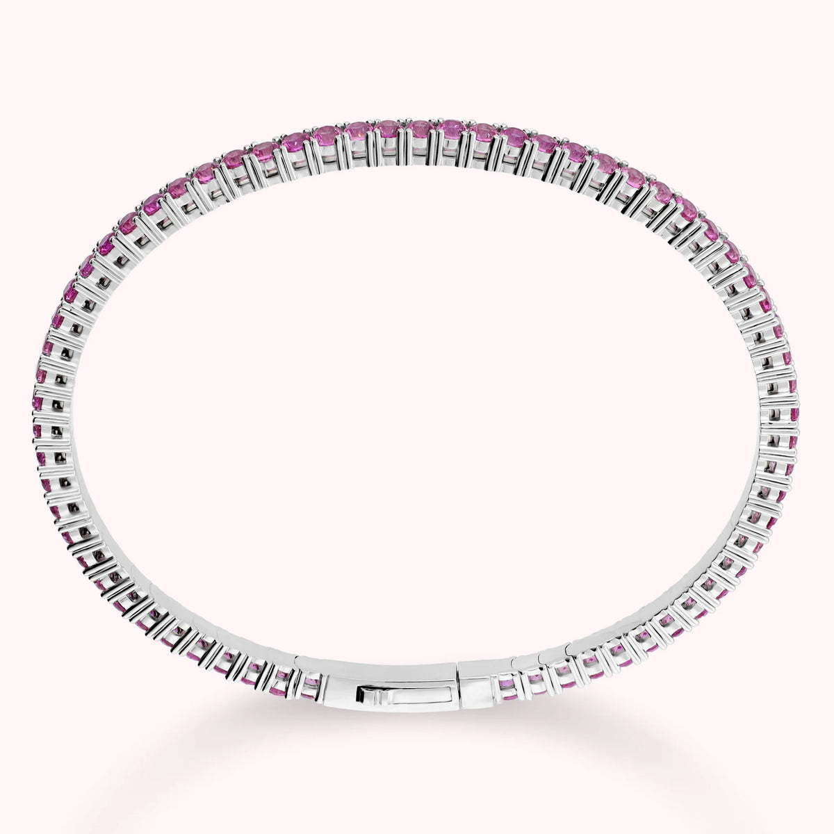 Bracciale Tennis Memory con Cubic Zirconia Placcato Oro 18Kt