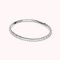 Bracciale Tennis Memory con Cubic Zirconia Placcato Oro 18Kt