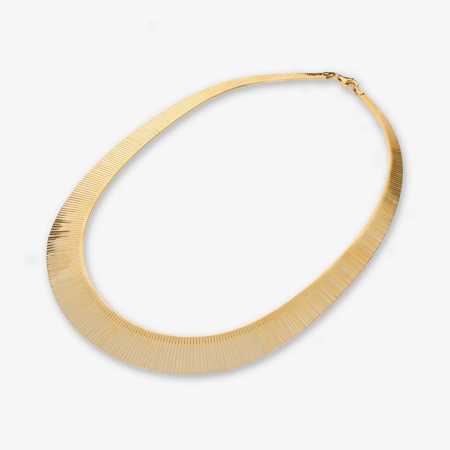 Collana Girocollo Cleopatra in Argento 925 placcato Oro Giallo 18Kt