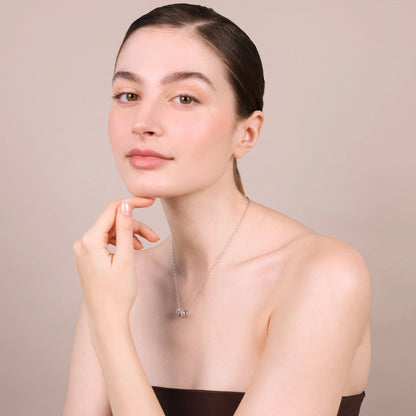 Collana Girocollo Trilogy in Argento 925 con Cubic Zirconia