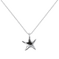 Collana Maglia a Palline in Argento 925 placcato Platino con Ciondolo Animale