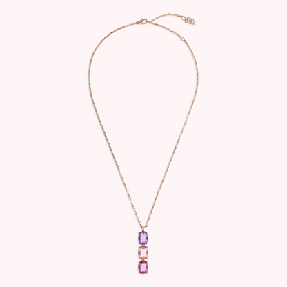 Collana Trilogy con Prisma Gem Taglio Mosaico
