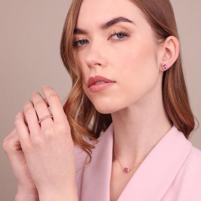 Anello Veretta con Cubic Zirconia