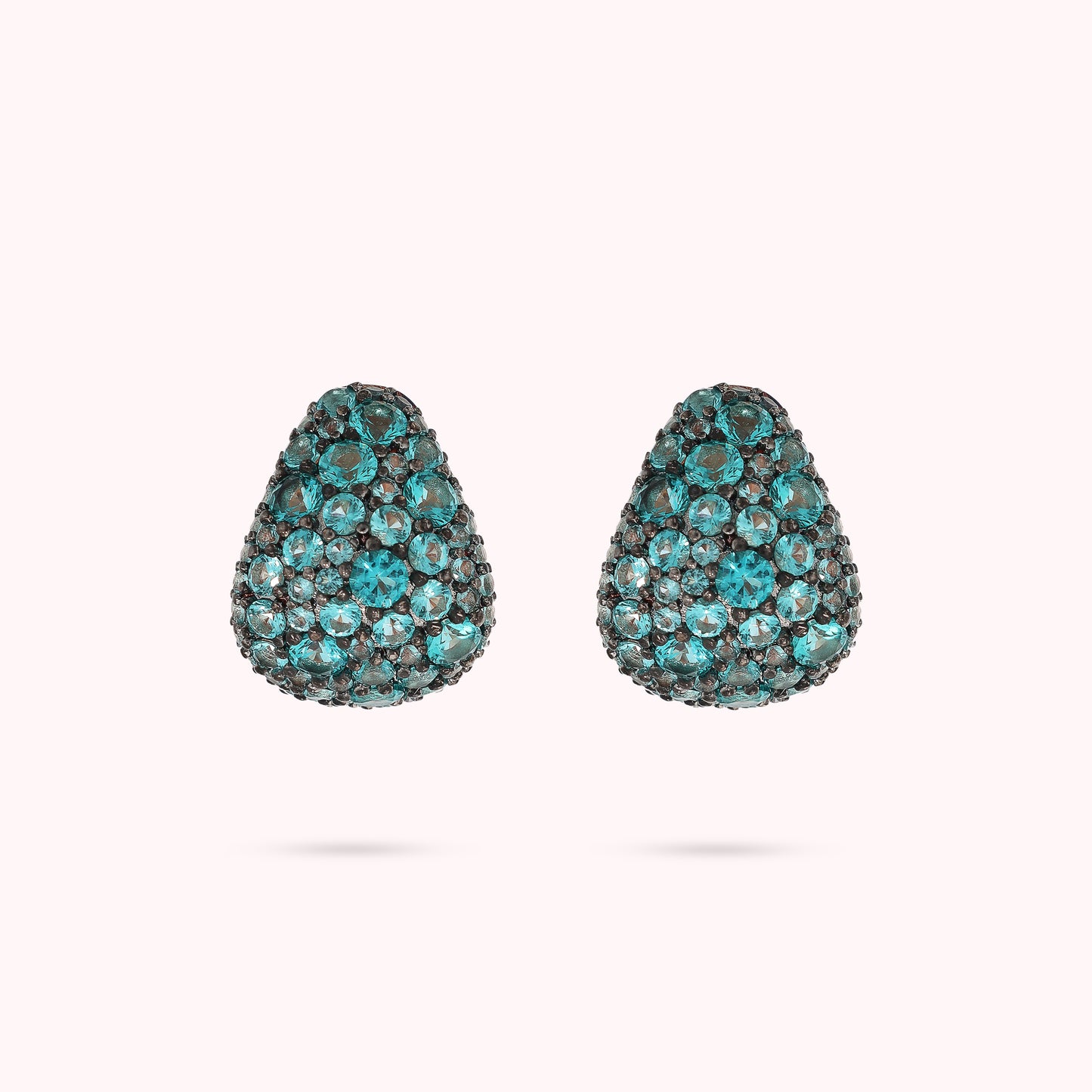 Orecchini a Goccia in Pavé di Cubic Zirconia
