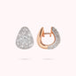 Orecchini a Goccia in Pavé di Cubic Zirconia