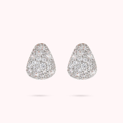 Orecchini a Goccia in Pavé di Cubic Zirconia