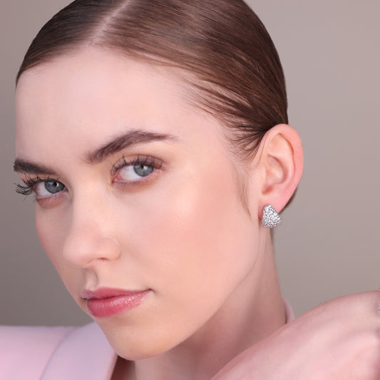Orecchini a Goccia in Pavé di Cubic Zirconia