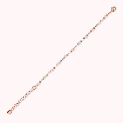 Bracelet chapelet avec pierres naturelles à facettes