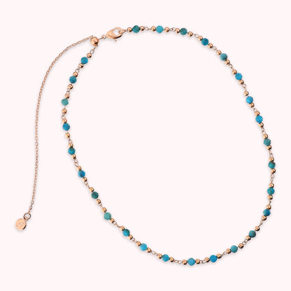 Collana Rosario con Pietre Naturali Sfaccettate
