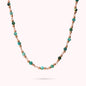 Collana Rosario con Pietre Naturali Sfaccettate