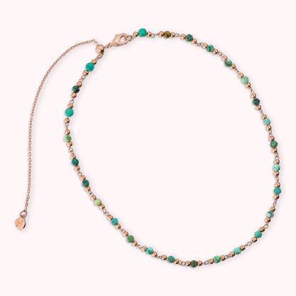 Collana Rosario con Pietre Naturali Sfaccettate