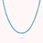Collana Tennis con Cubic Zirconia Tonde