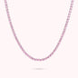 Collana Tennis con Cubic Zirconia Tonde