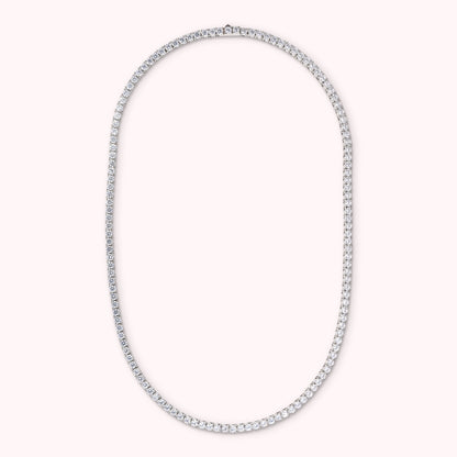 Collana Tennis con Cubic Zirconia Tonde